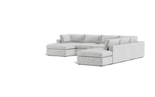 Load image into Gallery viewer, Ciello XL - Sectional - Limestone - Regular Arms
