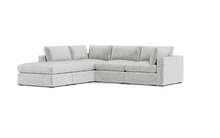 Load image into Gallery viewer, Ciello XL - Sectional - Limestone - Regular Arms

