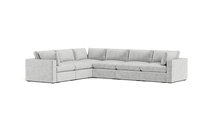 Load image into Gallery viewer, Ciello XL - Sectional - Limestone - Regular Arms
