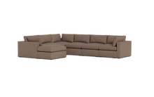 Load image into Gallery viewer, Ciello XL - Sectional - Mocha - Regular Arms
