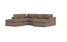 Load image into Gallery viewer, Ciello XL - Sectional - Mocha - Regular Arms
