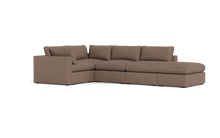 Load image into Gallery viewer, Ciello XL - Sectional - Mocha - Regular Arms
