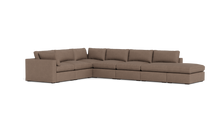 Load image into Gallery viewer, Ciello XL - Sectional - Mocha - Regular Arms
