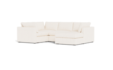 Load image into Gallery viewer, Ciello XL - Sectional - Opal White - High Angled
