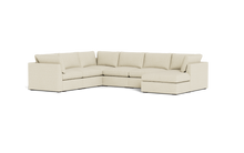 Load image into Gallery viewer, Ciello XL - Sectional - Sunset Beige - High Angled
