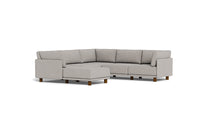 Load image into Gallery viewer, Luna - Sectional - Dream Grey - High Arms - Low Legs
