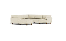 Load image into Gallery viewer, Luna - Sectional - Sunset Beige - High Arms - Low Legs
