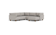 Load image into Gallery viewer, Luna - Sectional - Dream Grey - High Arms - Low Legs
