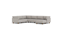Load image into Gallery viewer, Luna - Sectional - Dream Grey - High Arms - Low Legs
