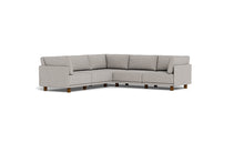 Load image into Gallery viewer, Luna - Sectional - Dream Grey - High Arms - Low Legs
