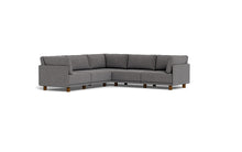 Load image into Gallery viewer, Luna - Sectional - Storm Grey - High Arms - Low Legs
