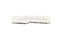 Load image into Gallery viewer, Luna - Sectional - Snowdrift - Low Arms - Low Legs
