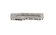 Load image into Gallery viewer, Luna - Sectional - Dream Grey - Low Arms - Tall Legs
