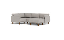 Load image into Gallery viewer, Luna - Sectional - Dream Grey - Low Arms - Tall Legs
