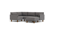 Load image into Gallery viewer, Luna - Sectional - Storm Grey - Low Arms - Tall Legs

