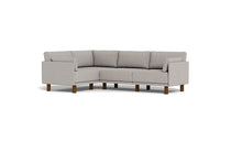 Load image into Gallery viewer, Luna - Sectional - Dream Grey - Low Arms - Tall Legs
