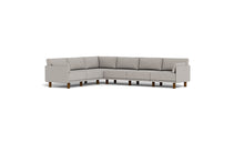 Load image into Gallery viewer, Luna - Sectional - Dream Grey - Low Arms - Tall Legs
