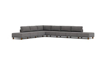 Load image into Gallery viewer, Luna - Sectional - Storm Grey - High Arms - Low Legs
