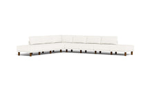 Load image into Gallery viewer, Luna - Sectional - Snowdrift - High Arms - Tall Legs
