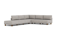 Load image into Gallery viewer, Luna - Sectional - Dream Grey - High Arms - Low Legs
