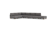 Load image into Gallery viewer, Luna - Sectional - Storm Grey - High Arms - Low Legs
