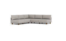 Load image into Gallery viewer, Luna - Sectional - Dream Grey - High Arms - Low Legs
