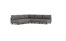 Load image into Gallery viewer, Luna - Sectional - Storm Grey - High Arms - Low Legs
