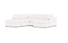 Load image into Gallery viewer, Ciello XL - Sectional - Snowdrift - Regular Arms
