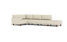 Load image into Gallery viewer, Luna - Sectional - Sunset Beige - High Arms - Low Legs
