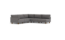 Load image into Gallery viewer, Luna - Sectional - Storm Grey - High Arms - Low Legs
