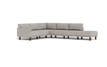 Load image into Gallery viewer, Luna - Sectional - Dream Grey - Low Arms - Tall Legs
