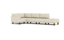 Load image into Gallery viewer, Luna - Sectional - Sunset Beige - Low Arms - Tall Legs
