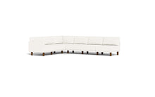Load image into Gallery viewer, Luna - Sectional - Snowdrift - Low Arms - Tall Legs
