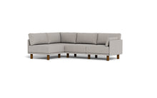 Load image into Gallery viewer, Luna - Sectional - Dream Grey - Low Arms - Tall Legs
