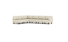 Load image into Gallery viewer, Luna - Sectional - Sunset Beige - Low Arms - Tall Legs
