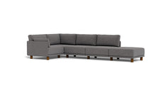 Load image into Gallery viewer, Luna - Sectional - Storm Grey - Low Arms - Low Legs
