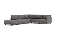 Load image into Gallery viewer, Luna - Sectional - Storm Grey - Low Arms - Low Legs
