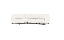 Load image into Gallery viewer, Luna - Sectional - Snowdrift - Low Arms - Low Legs
