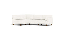 Load image into Gallery viewer, Luna - Sectional - Snowdrift - High Arms - Low Legs
