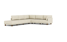 Load image into Gallery viewer, Luna - Sectional - Sunset Beige - High Arms - Low Legs
