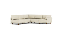 Load image into Gallery viewer, Luna - Sectional - Sunset Beige - High Arms - Low Legs
