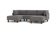 Load image into Gallery viewer, Luna - Sofa - Storm Grey - High Arms - Tall Legs
