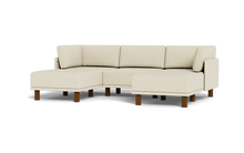 Load image into Gallery viewer, Luna - Sofa - Sunset Beige - High Arms - Tall Legs
