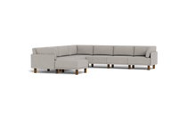 Load image into Gallery viewer, Luna - Sectional - Dream Grey - High Arms - Tall Legs
