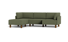 Load image into Gallery viewer, Luna - Sofa - Moss Green - High Arms - Tall Legs
