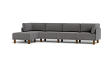 Load image into Gallery viewer, Luna - Sofa - Storm Grey - High Arms - Tall Legs
