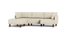Load image into Gallery viewer, Luna - Sofa - Sunset Beige - High Arms - Tall Legs
