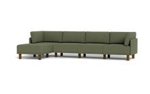 Load image into Gallery viewer, Luna - Sofa - Moss Green - High Arms - Tall Legs

