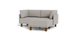 Load image into Gallery viewer, Luna - Sofa - Dream Grey - High Arms - Tall Legs
