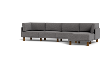 Load image into Gallery viewer, Luna - Sofa - Storm Grey - High Arms - Tall Legs
